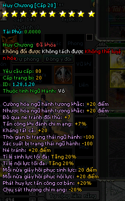 Huy Chương Cấp 20