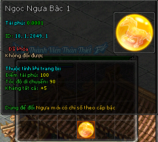 Ngọc Ngựa Bậc 1