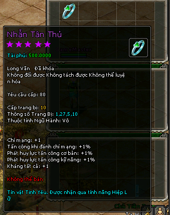 Nhẫn Tân Thủ